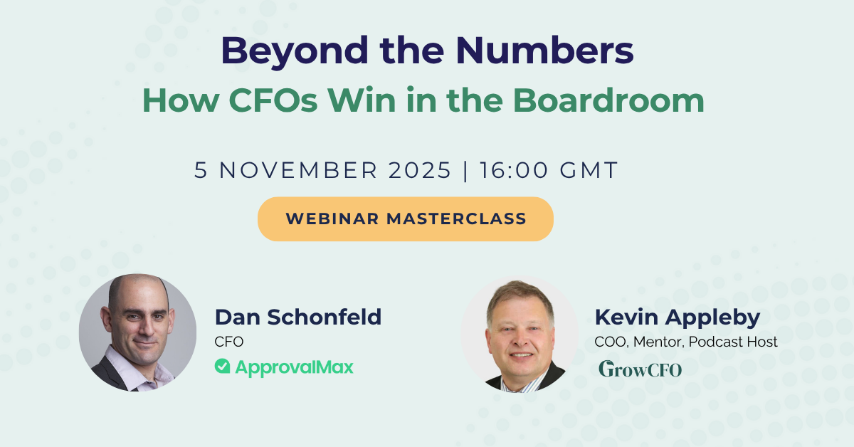 Beyond the Numbers: How CFOs Win in the Boardroom - GrowCFO